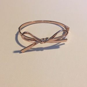 Rose Gold tone hinged bracelet